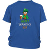 Happy Saint Patrick's Day - "Funny Drunk Leprechaun" - custom made funny t-shirts.-T-shirt-Teelime | shirts-hoodies-mugs