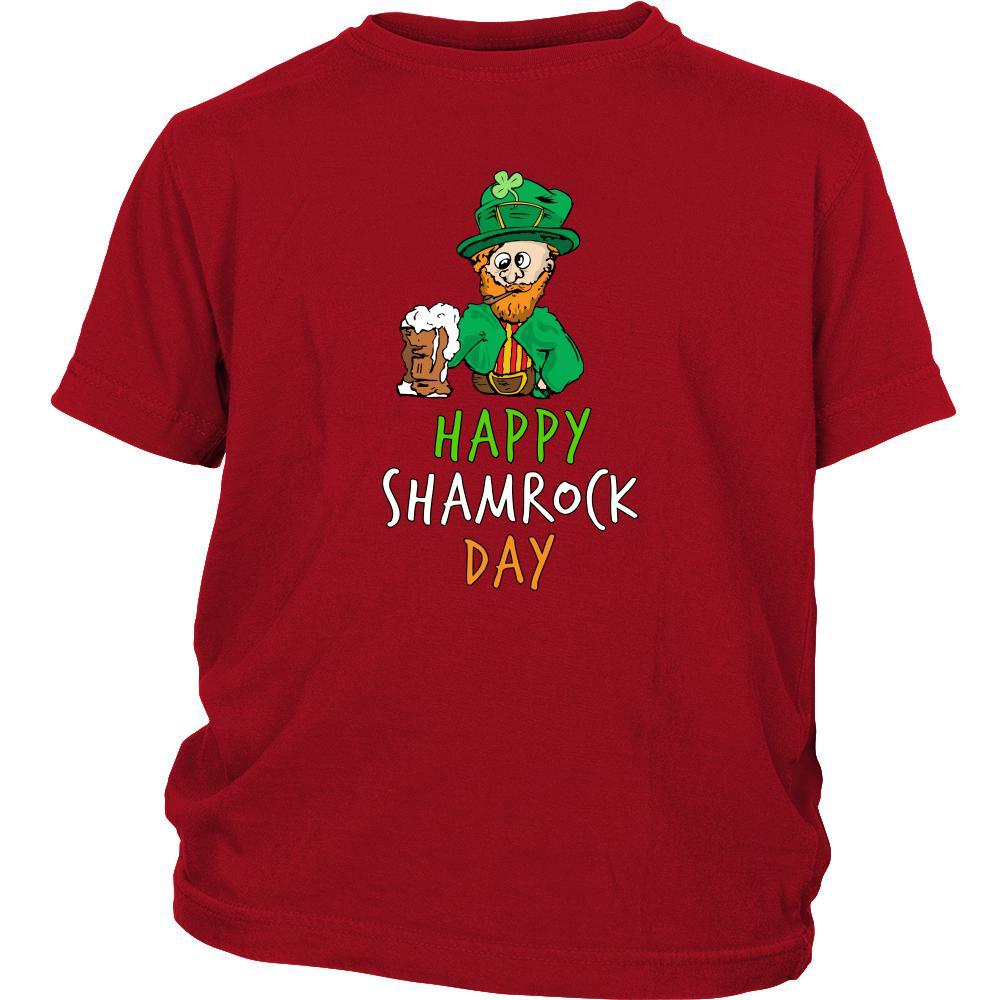 Happy Saint Patrick's Day - "Funny Drunk Leprechaun" - custom made funny t-shirts.-T-shirt-Teelime | shirts-hoodies-mugs