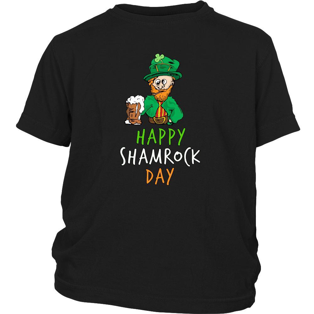 Happy Saint Patrick's Day - "Funny Drunk Leprechaun" - custom made funny t-shirts.-T-shirt-Teelime | shirts-hoodies-mugs