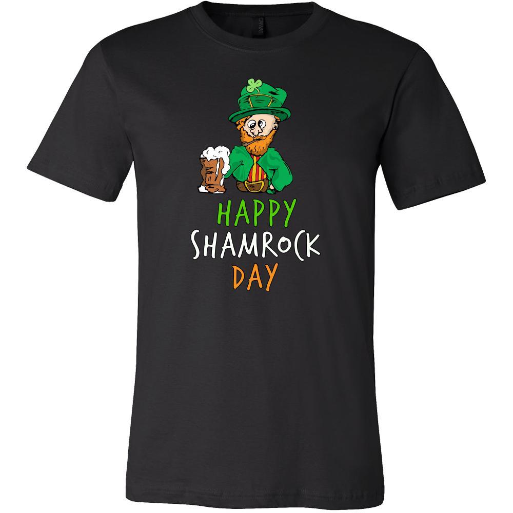 Happy Saint Patrick's Day - "Funny Drunk Leprechaun" - custom made funny t-shirts.-T-shirt-Teelime | shirts-hoodies-mugs