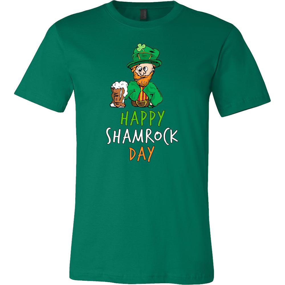 Happy Saint Patrick's Day - "Funny Drunk Leprechaun" - custom made funny t-shirts.-T-shirt-Teelime | shirts-hoodies-mugs