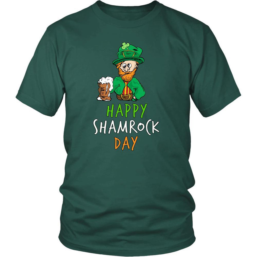 Happy Saint Patrick's Day - "Funny Drunk Leprechaun" - custom made funny t-shirts.-T-shirt-Teelime | shirts-hoodies-mugs