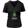 Happy Saint Patrick's Day - " Keep calm , Drink like an Irish " - custom made funny t-shirts.-T-shirt-Teelime | shirts-hoodies-mugs