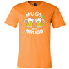 Happy Saint Patrick's Day - " Mugs Not Drugs " - custom made funny t-shirts.-T-shirt-Teelime | shirts-hoodies-mugs