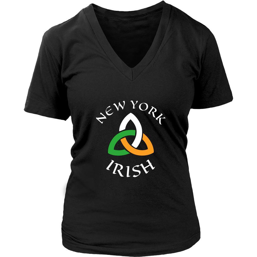 Happy Saint Patrick's Day - " New York Parade Irish " - custom made festive t-shirts.-T-shirt-Teelime | shirts-hoodies-mugs