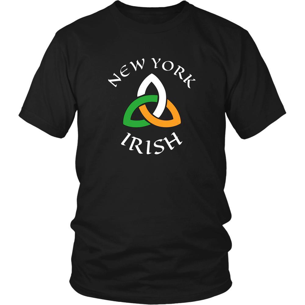 Happy Saint Patrick's Day - " New York Parade Irish " - custom made festive t-shirts.-T-shirt-Teelime | shirts-hoodies-mugs