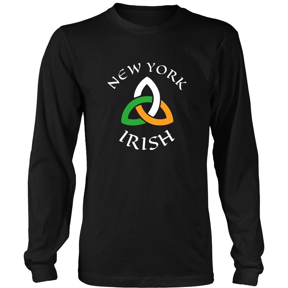 Happy Saint Patrick's Day - " New York Parade Irish" - custom made funny apparel.-T-shirt-Teelime | shirts-hoodies-mugs