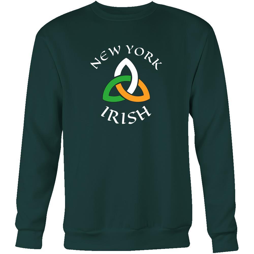 Happy Saint Patrick's Day - " New York Parade Irish" - custom made funny apparel.-T-shirt-Teelime | shirts-hoodies-mugs