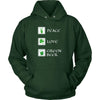 Happy Saint Patrick's Day- "Peace, Love, Green Beer" - custom made funny t-shirt.-T-shirt-Teelime | shirts-hoodies-mugs