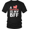 Havanese Shirt - a Havanese is my bff- Dog Lover Gift-T-shirt-Teelime | shirts-hoodies-mugs