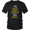 Health Services Manager Shirt - 49% Health Services Manager 51% Badass Profession-T-shirt-Teelime | shirts-hoodies-mugs