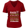 Health Services Manager Shirt - Raise your hand if you love Health Services Manager, if not raise your standards - Profession Gift-T-shirt-Teelime | shirts-hoodies-mugs