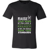 Health Services Manager Shirt - Raise your hand if you love Health Services Manager, if not raise your standards - Profession Gift-T-shirt-Teelime | shirts-hoodies-mugs