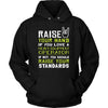 Heavy Equipment Operator Shirt - Raise your hand if you love Heavy Equipment Operator, if not raise your standards - Profession Gift-T-shirt-Teelime | shirts-hoodies-mugs