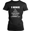 Hiking - I hike because punching people is frowned upon - Hike Hobby Shirt-T-shirt-Teelime | shirts-hoodies-mugs
