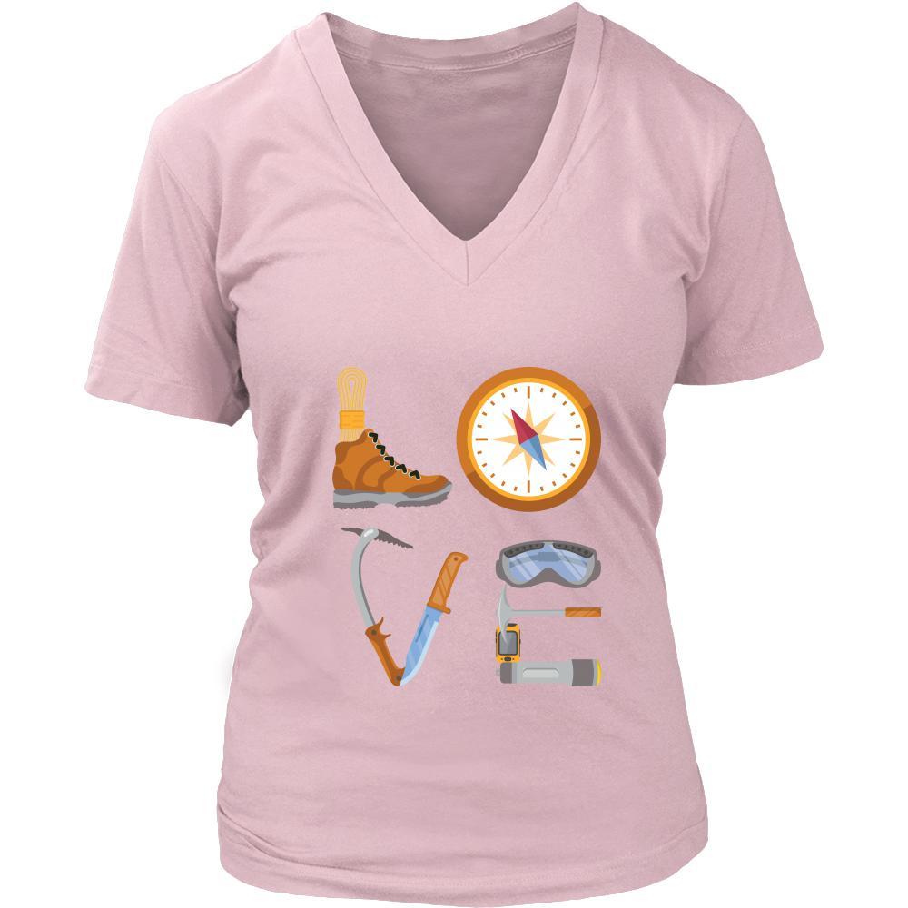 Hiking - LOVE Hiking - Hike Hobby Shirt-T-shirt-Teelime | shirts-hoodies-mugs