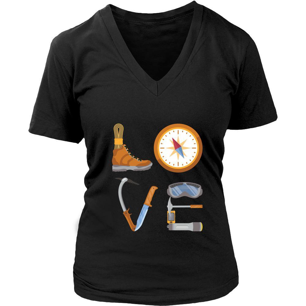 Hiking - LOVE Hiking - Hike Hobby Shirt-T-shirt-Teelime | shirts-hoodies-mugs