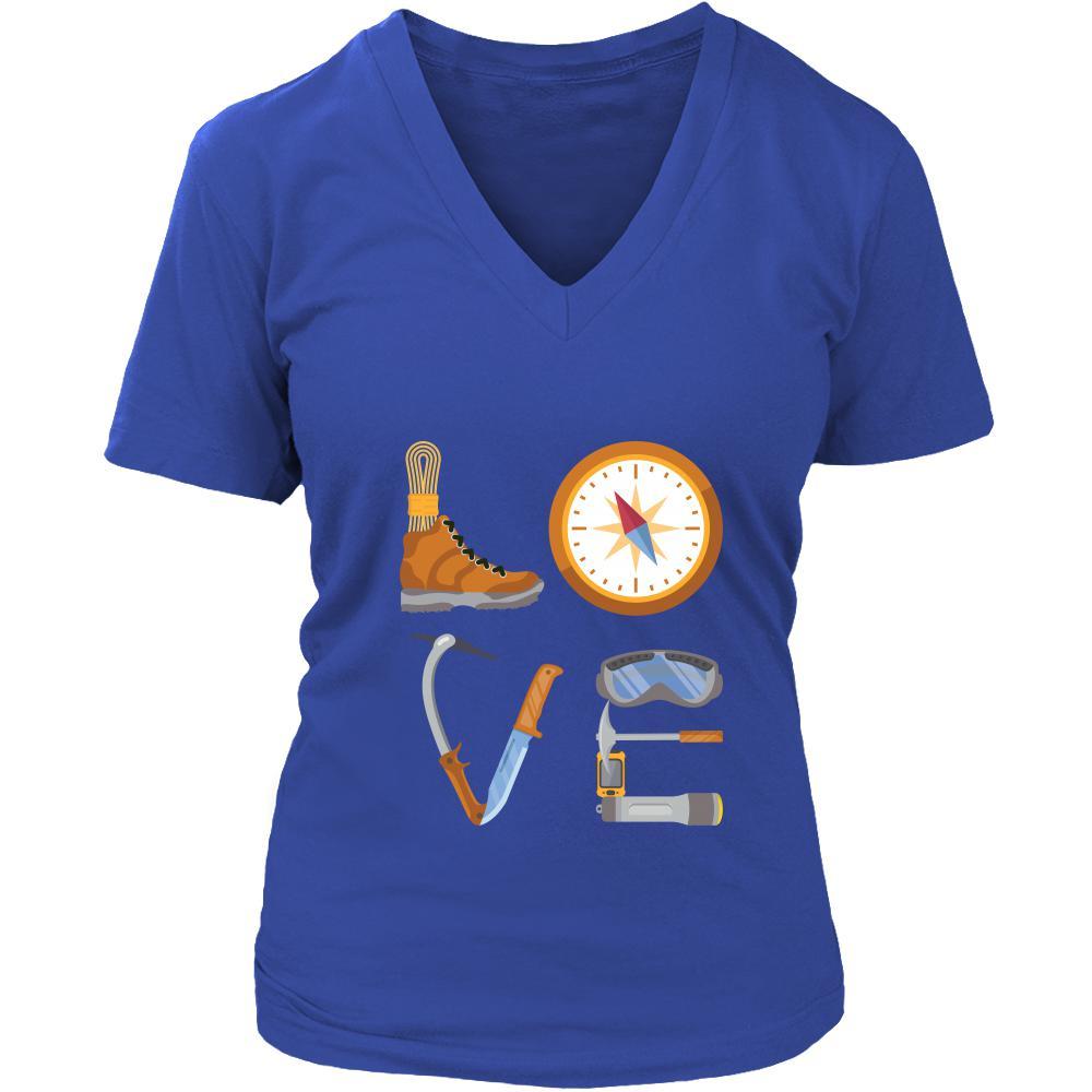 Hiking - LOVE Hiking - Hike Hobby Shirt-T-shirt-Teelime | shirts-hoodies-mugs