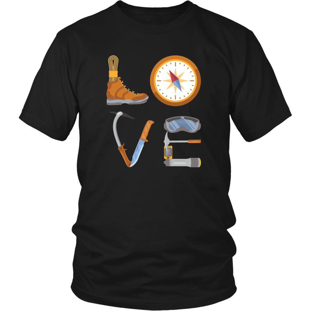 Hiking - LOVE Hiking - Hike Hobby Shirt-T-shirt-Teelime | shirts-hoodies-mugs