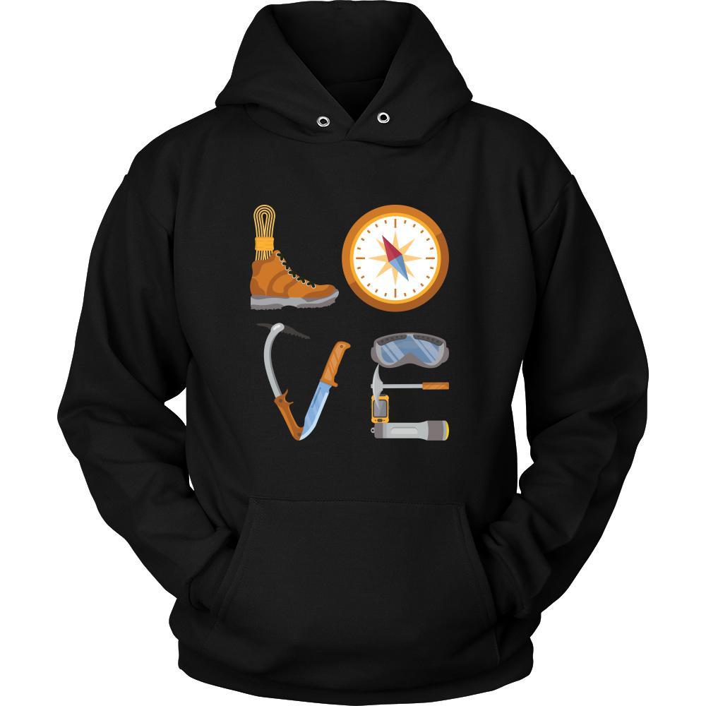 Hiking - LOVE Hiking - Hike Hobby Shirt-T-shirt-Teelime | shirts-hoodies-mugs