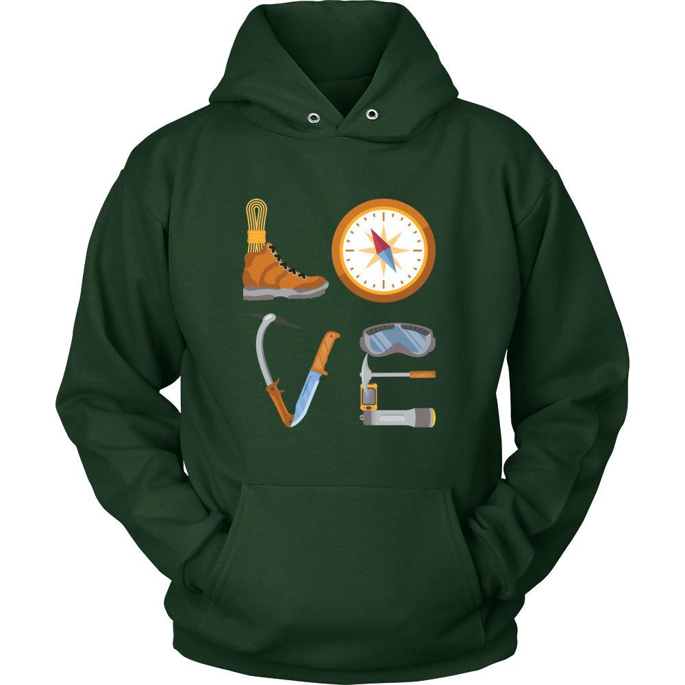 Hiking - LOVE Hiking - Hike Hobby Shirt-T-shirt-Teelime | shirts-hoodies-mugs