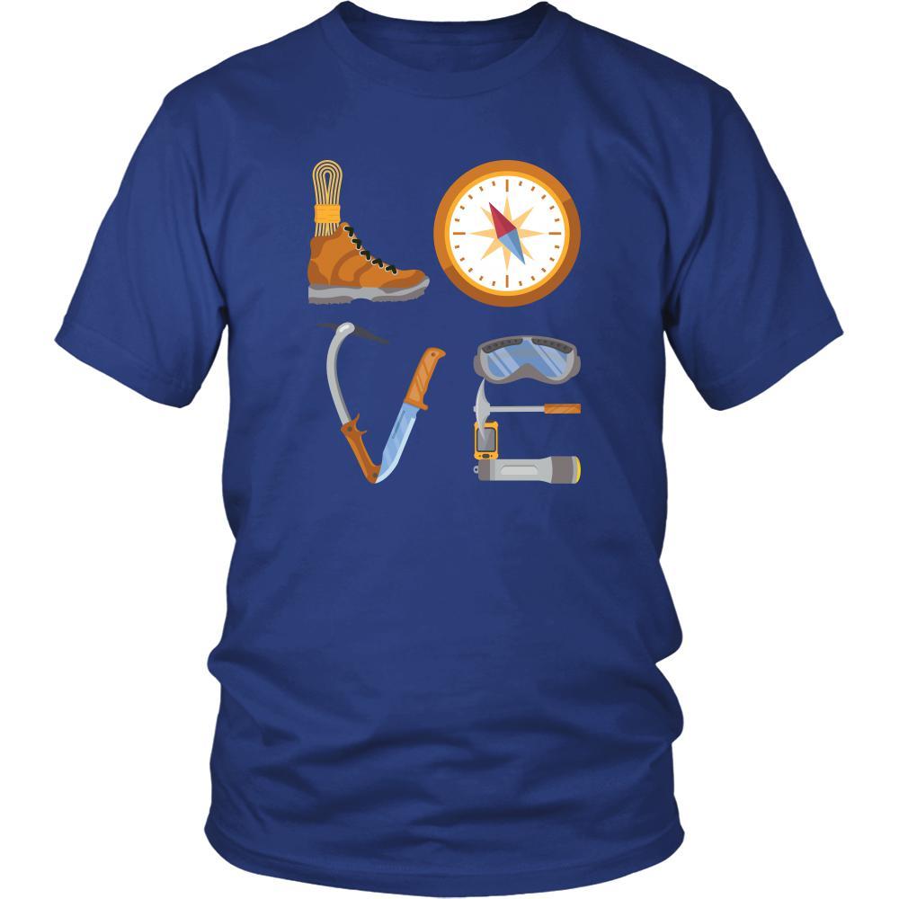 Hiking - LOVE Hiking - Hike Hobby Shirt-T-shirt-Teelime | shirts-hoodies-mugs