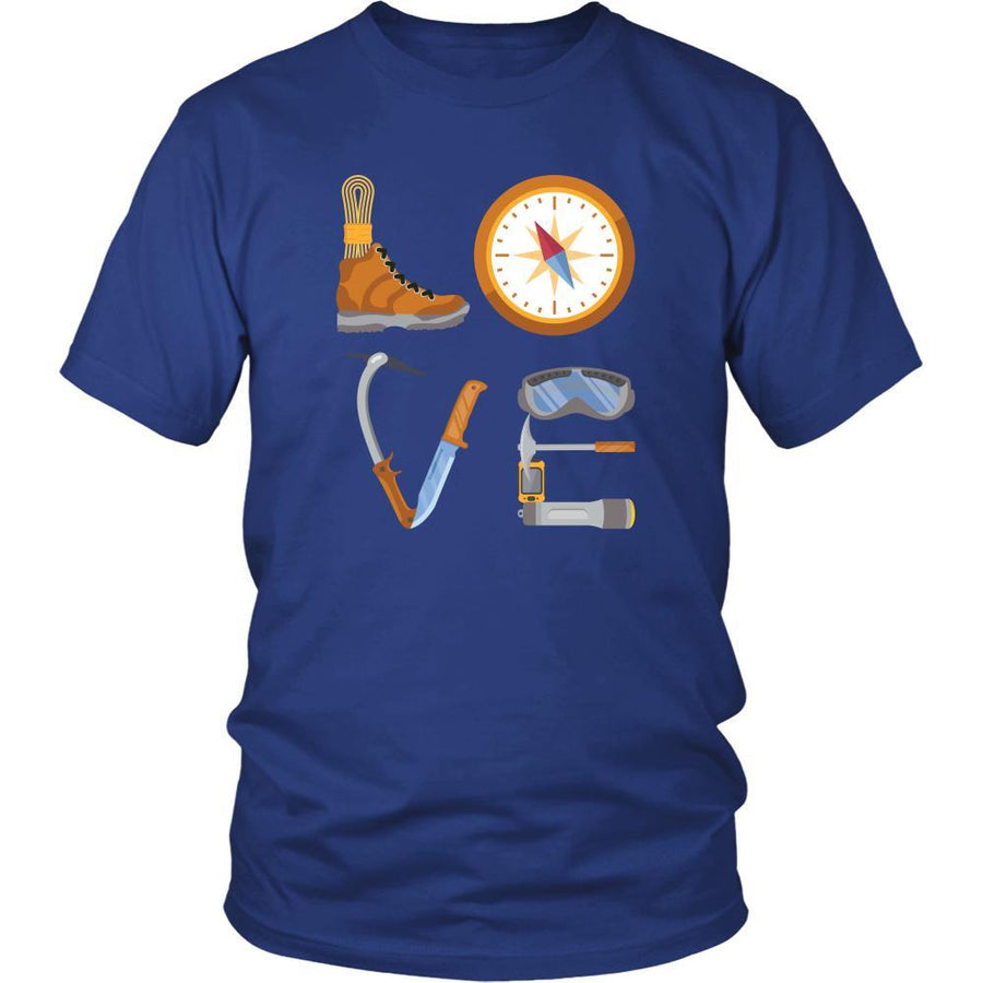 Hiking - LOVE Hiking - Hike Hobby Shirt-T-shirt-Teelime | shirts-hoodies-mugs