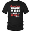 Hiking Shirt - Dear Lord, thank you for Hiking Amen- Hobby-T-shirt-Teelime | shirts-hoodies-mugs