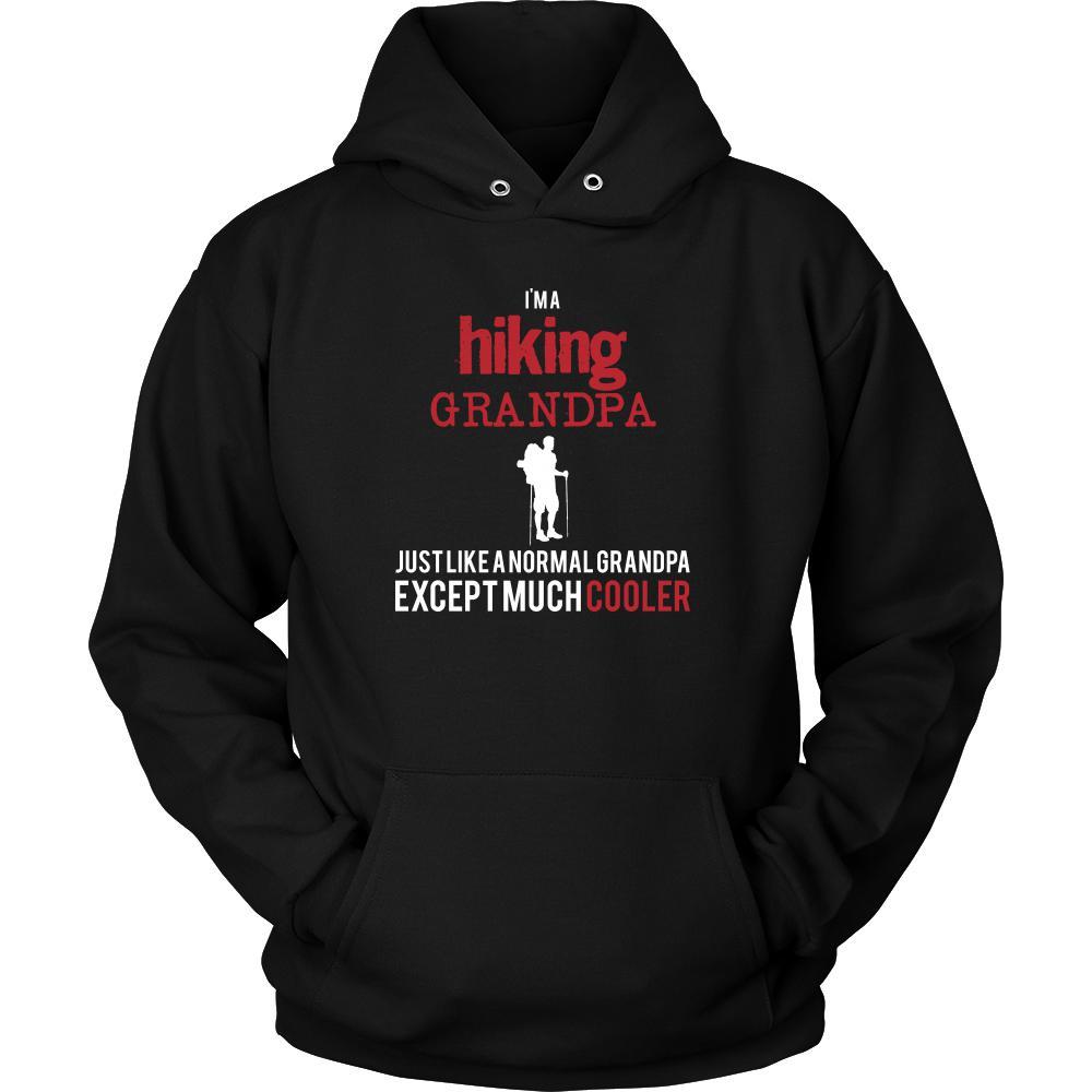 Hiking Shirt - I'm a hiking grandpa just like a normal grandpa except much cooler Grandfather Hobby Gift-T-shirt-Teelime | shirts-hoodies-mugs