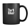 Hiking The Hiker 11oz Black Mug-Drinkware-Teelime | shirts-hoodies-mugs