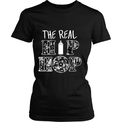 Hip Hop T shirt - The real Hip Hop-T-shirt-Teelime | shirts-hoodies-mugs