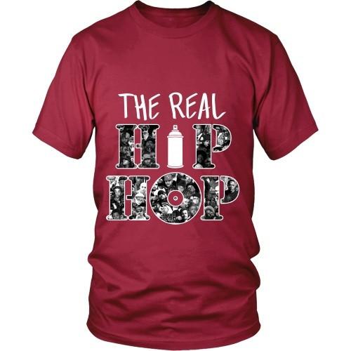 Hip Hop T shirt - The real Hip Hop-T-shirt-Teelime | shirts-hoodies-mugs