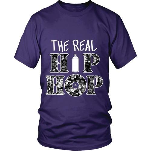 Hip Hop T shirt - The real Hip Hop-T-shirt-Teelime | shirts-hoodies-mugs