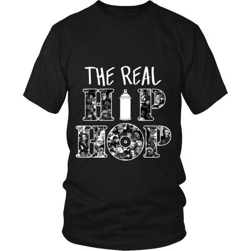 Hip Hop T shirt - The real Hip Hop-T-shirt-Teelime | shirts-hoodies-mugs