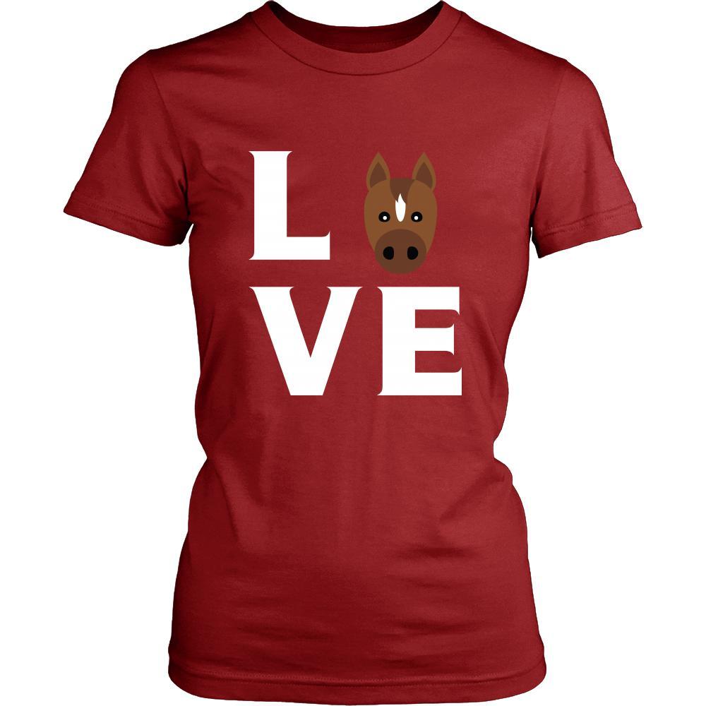 Horse - LOVE Horse - Animal Owner Shirt-T-shirt-Teelime | shirts-hoodies-mugs