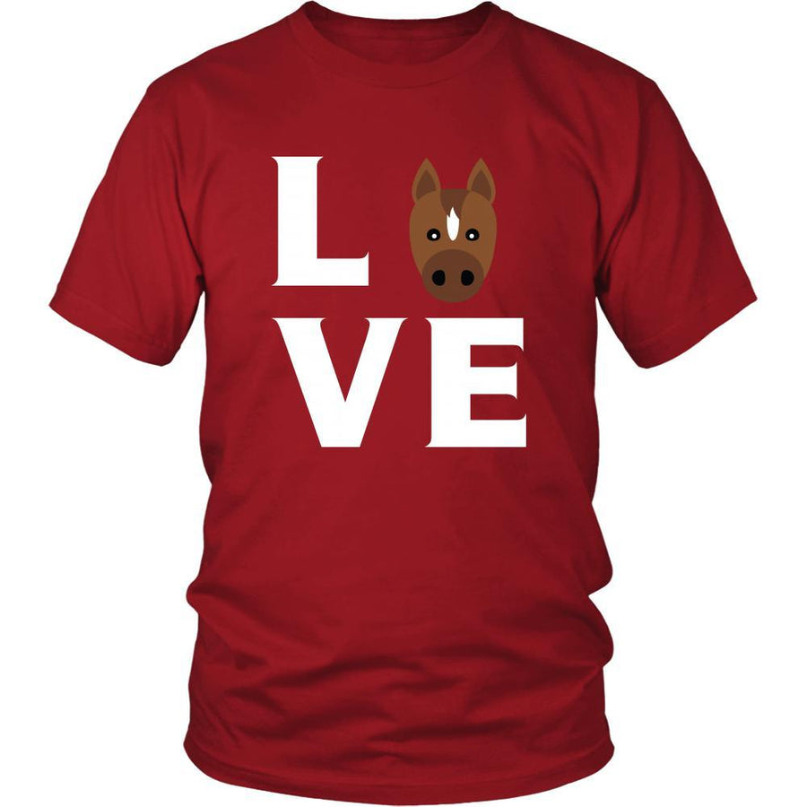 Horse - LOVE Horse - Animal Owner Shirt-T-shirt-Teelime | shirts-hoodies-mugs