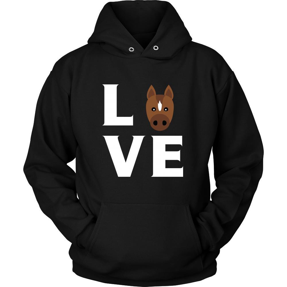 Horse - LOVE Horse - Animal Owner Shirt-T-shirt-Teelime | shirts-hoodies-mugs