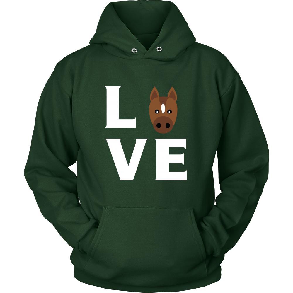 Horse - LOVE Horse - Animal Owner Shirt-T-shirt-Teelime | shirts-hoodies-mugs