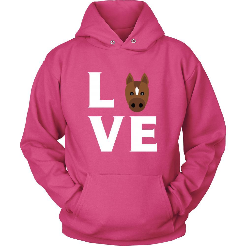 Horse - LOVE Horse - Animal Owner Shirt-T-shirt-Teelime | shirts-hoodies-mugs