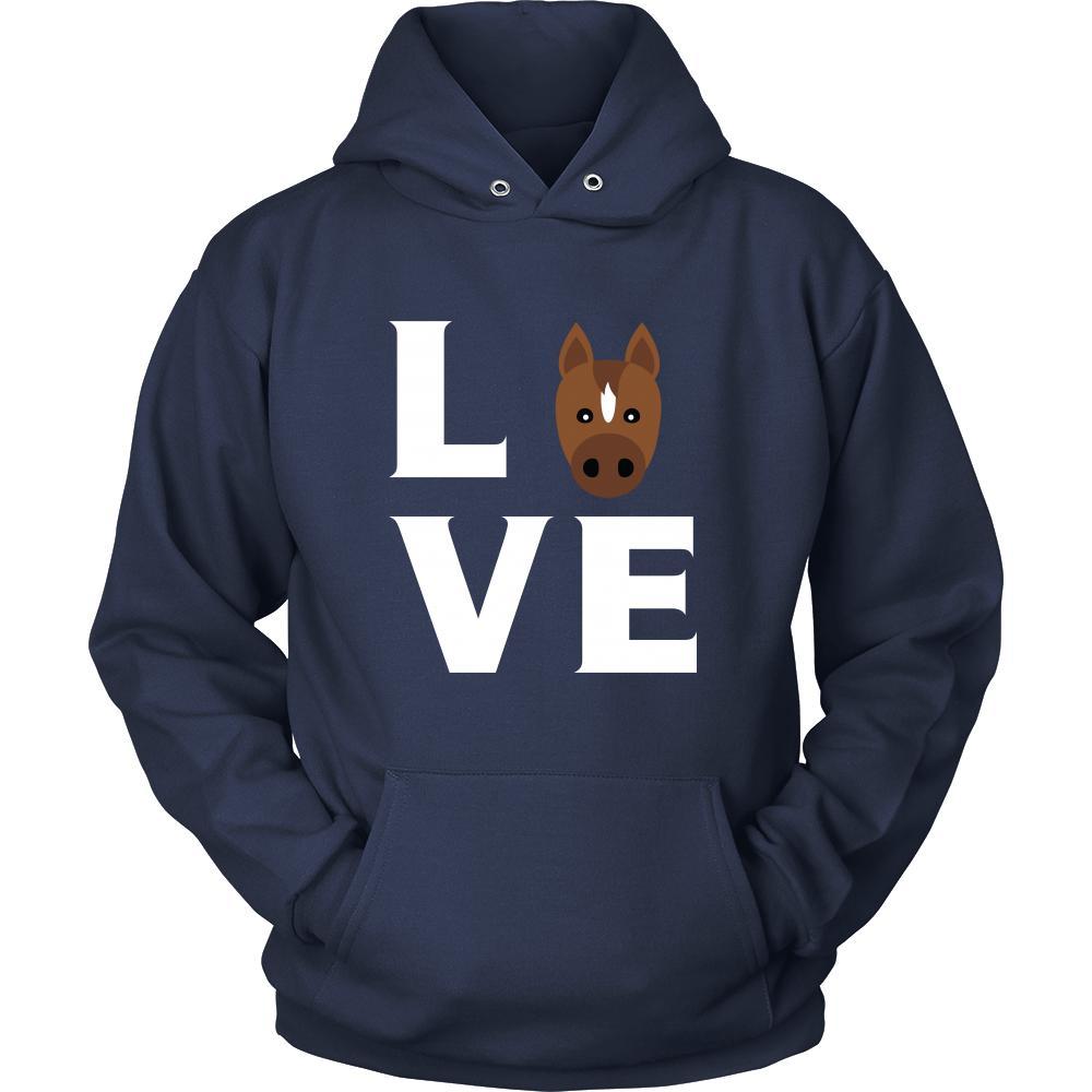 Horse - LOVE Horse - Animal Owner Shirt-T-shirt-Teelime | shirts-hoodies-mugs