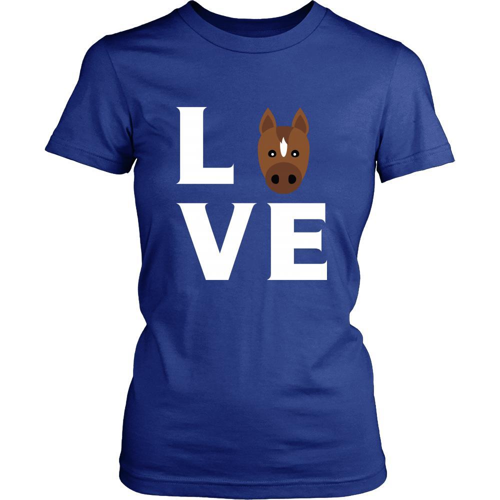 Horse - LOVE Horse - Animal Owner Shirt-T-shirt-Teelime | shirts-hoodies-mugs