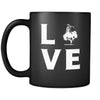 Horse riding - LOVE Horse riding - 11oz Black Mug-Drinkware-Teelime | shirts-hoodies-mugs