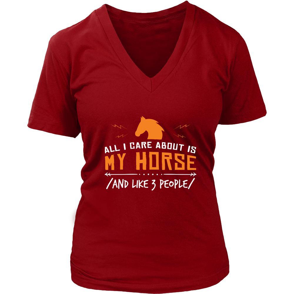 Horse Shirt - My Racing T-shirt - Animal Lover Gift-T-shirt-Teelime | shirts-hoodies-mugs