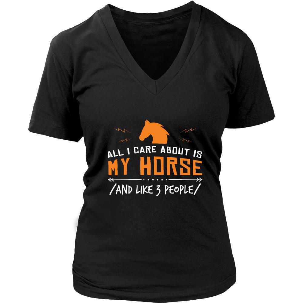 Horse Shirt - My Racing T-shirt - Animal Lover Gift-T-shirt-Teelime | shirts-hoodies-mugs