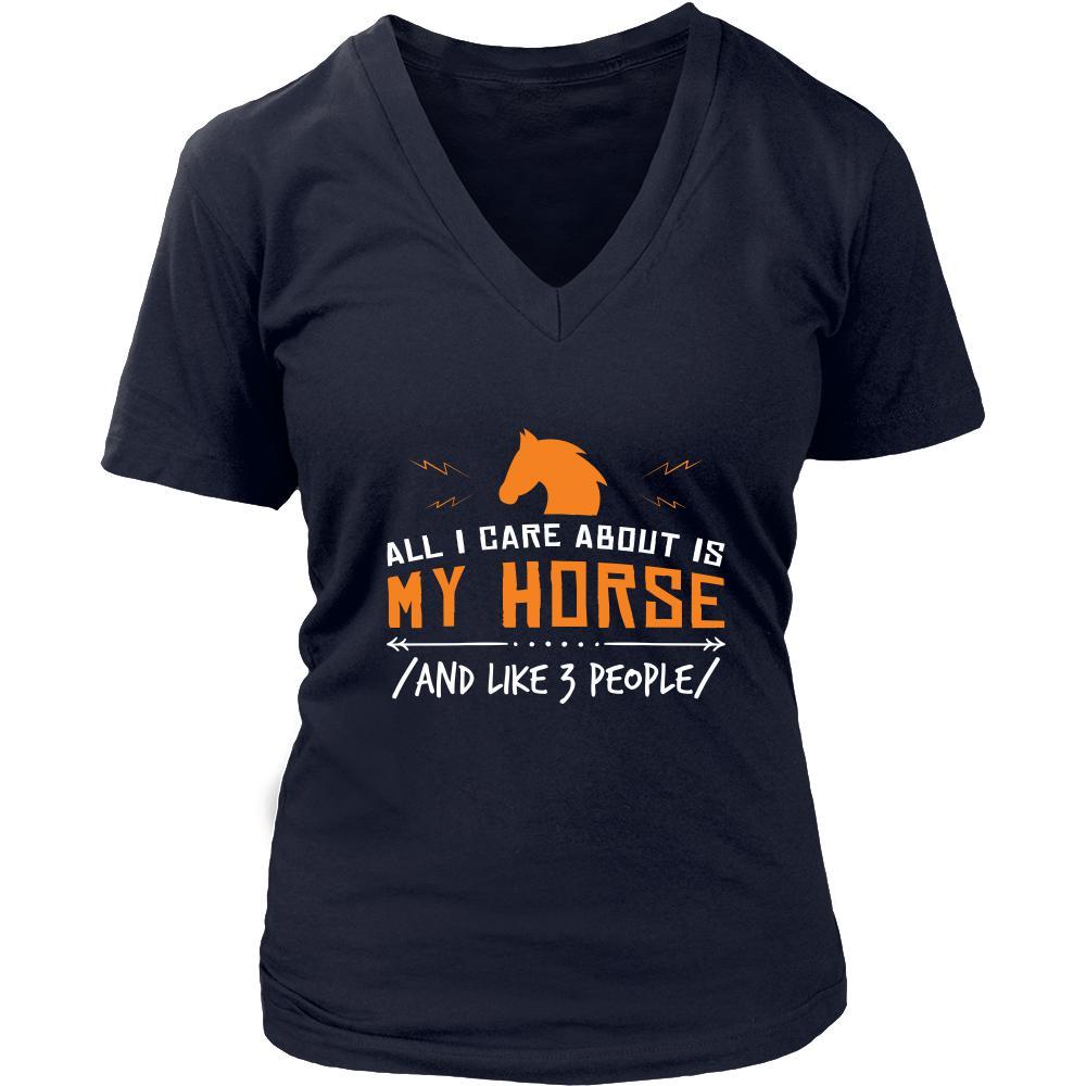 Horse Shirt - My Racing T-shirt - Animal Lover Gift-T-shirt-Teelime | shirts-hoodies-mugs