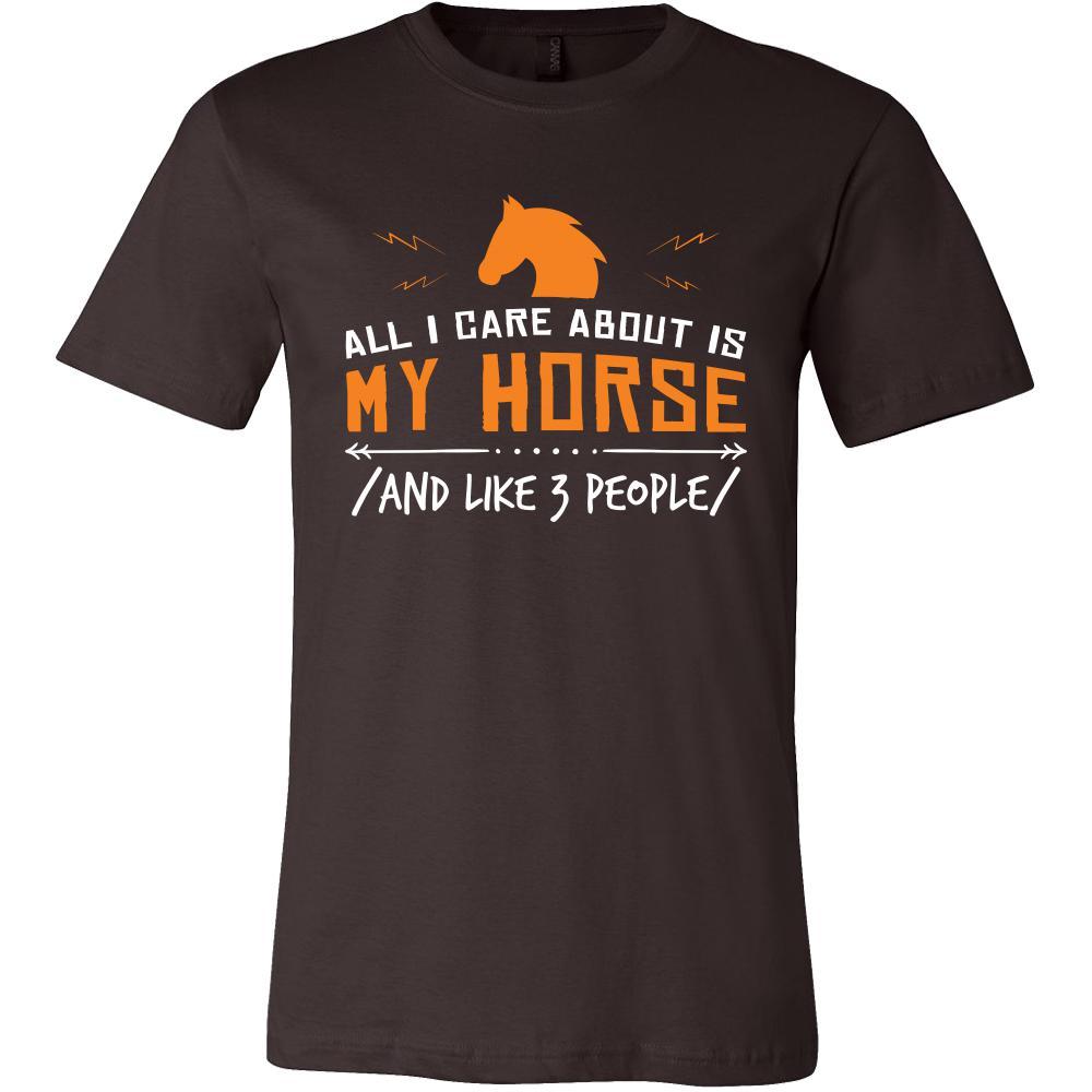 Horse Shirt - My Racing T-shirt - Animal Lover Gift-T-shirt-Teelime | shirts-hoodies-mugs