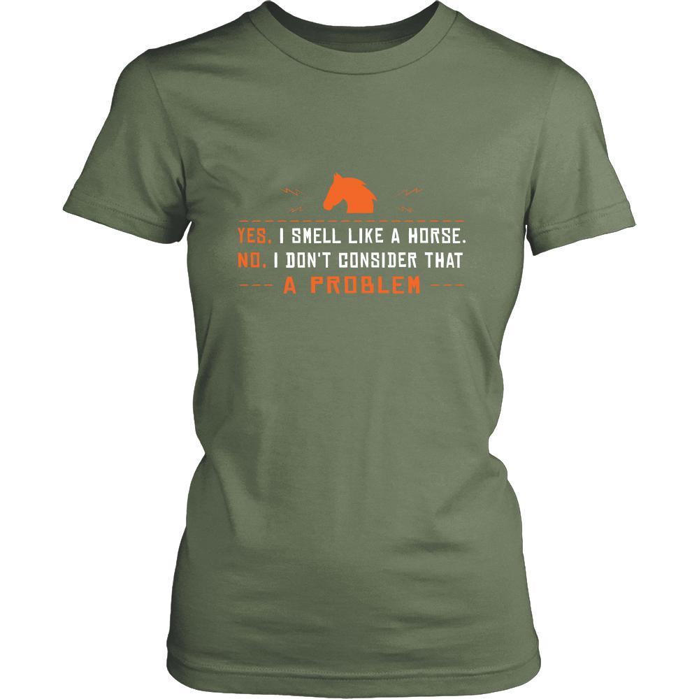 Horse Shirt - Smell Like A Horse - Animal Lover Gift-T-shirt-Teelime | shirts-hoodies-mugs