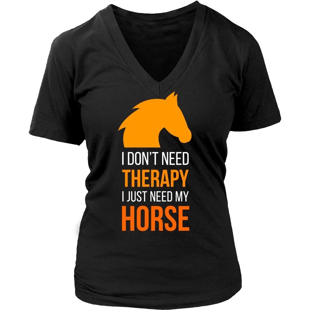 Horse T Shirt - I don't need therapy I just need my-T-shirt-Teelime | shirts-hoodies-mugs