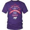 Horse T Shirt - Some Grandmas knit Real Grandmas ride-T-shirt-Teelime | shirts-hoodies-mugs