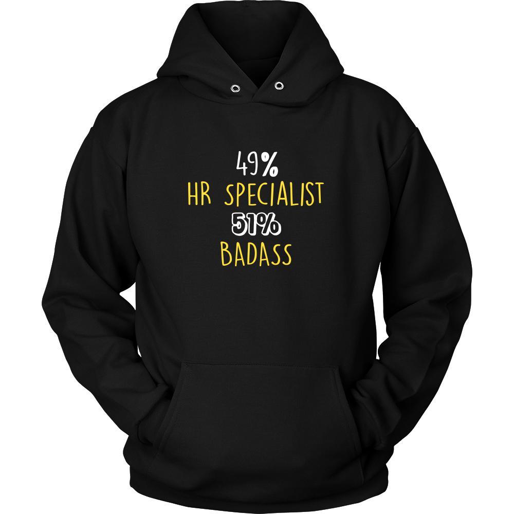 HR Specialist Shirt - 49% HR Specialist 51% Badass Profession-T-shirt-Teelime | shirts-hoodies-mugs